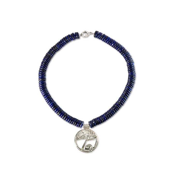 Collana lapis e argento