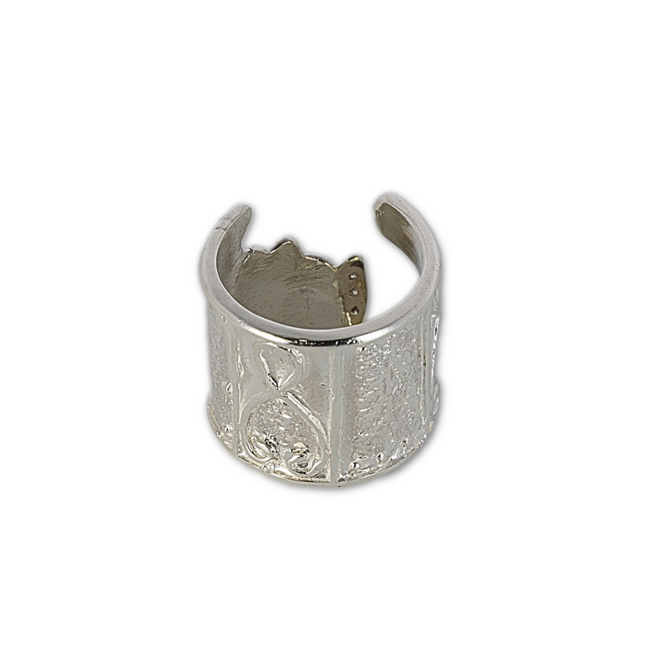 Anello fascia decorata