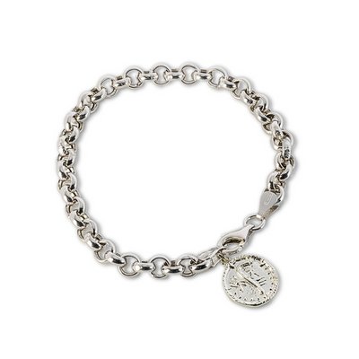 Bracciale a maglia rolò